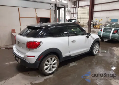 2013 Mini Paceman Cooper из США, поврежденный, VIN WMWSS1C59DWN46487